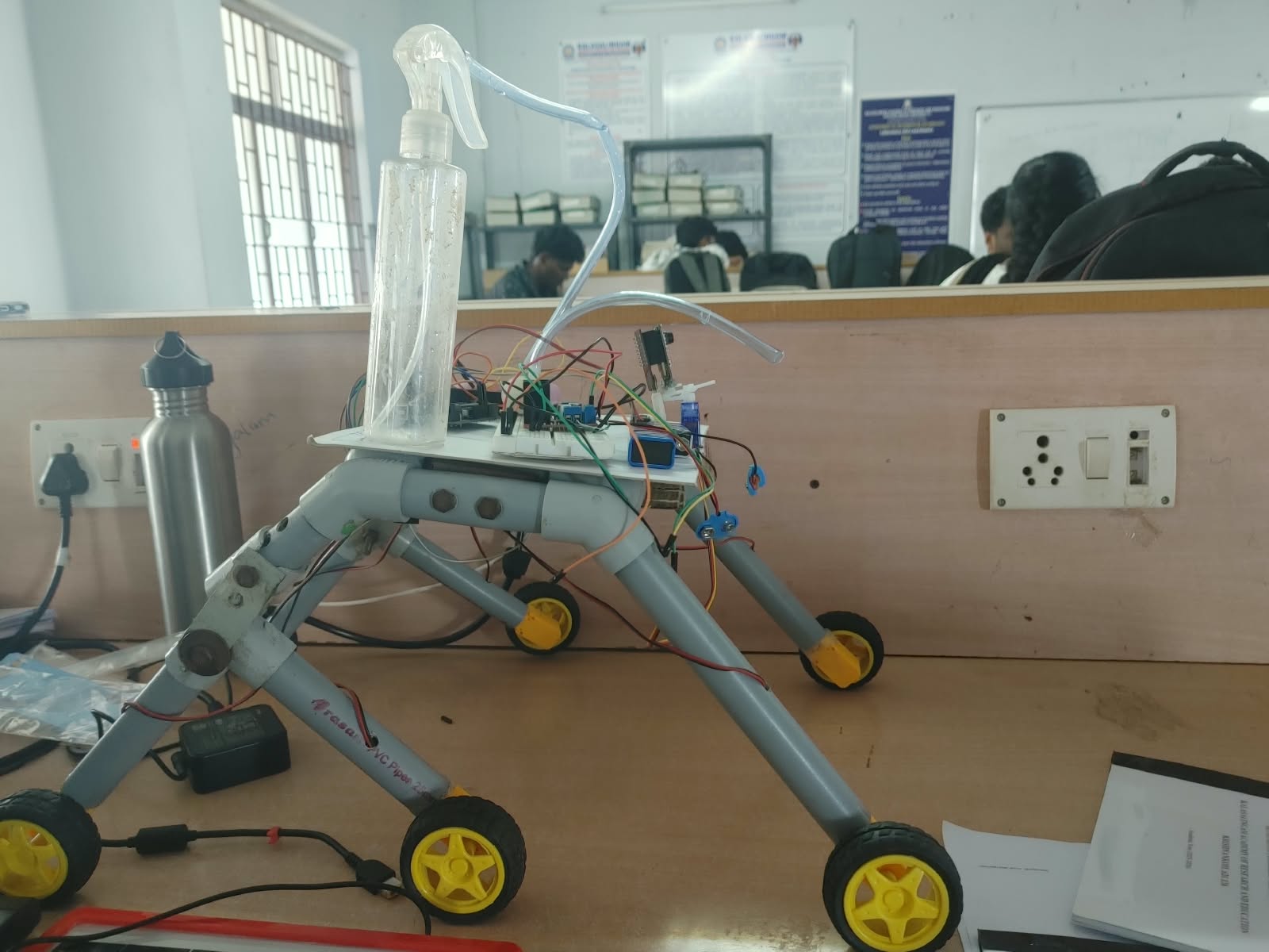 Crop Disease Detection & Spraying Rover